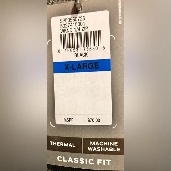 Van Heusen 1/4 zip pullover - Picture 2 of 5